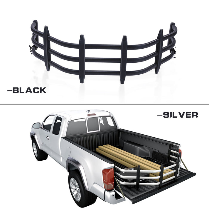 AA Products Aluminum Alloy Bed Extender, Strong Universal Pickup Truck Bed Extender w/ Bracket Kit (EX-A1) - AA Products Inc