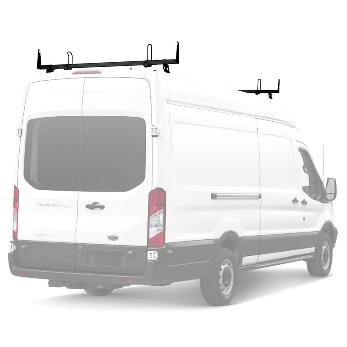 AA-Racks Rooftop Cargo Van Ladder Roof Racks Steel for Ford Transit 2015-On (X202-TR) - AA Products Inc