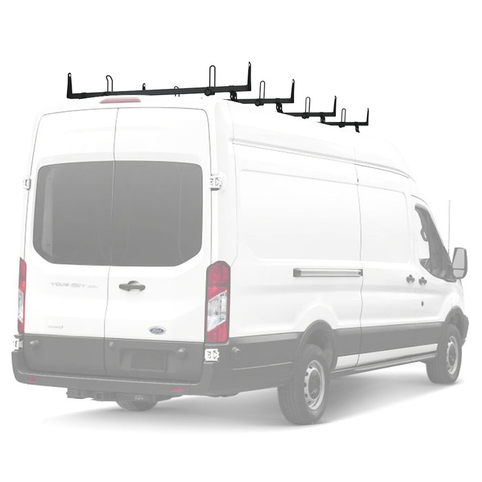 AA-Racks Rooftop Cargo Van Ladder Roof Racks Steel for Ford Transit 2015-On (X202-TR) - AA Products Inc