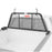 AA-Racks Universal Headache Rack Adjustable Back Rack Rear Window Cab Guard Steel (HX-501) - AA Products Inc