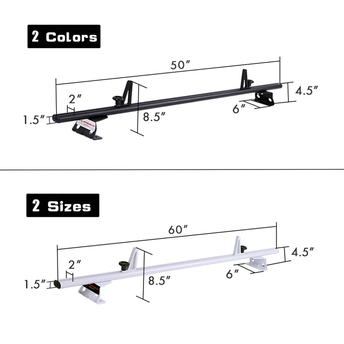 AA-Racks Aluminum Van Ladder Roof Racks (Fits: Transit Connect 2014-Newer) (AX312-TR(CN)) - AA Products Inc