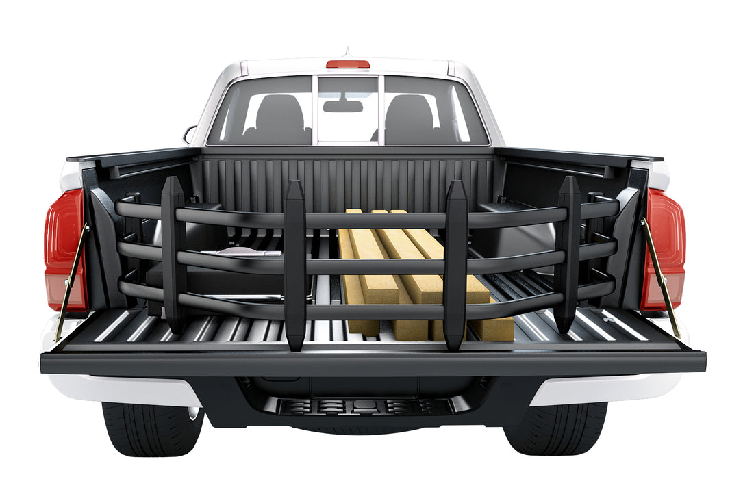 GARVEE Truck Bed Extender Adjustable 48-61 Aluminum 180° Flip Design Tool-Free Install for Compact Pickups Outdoor Hauling GARVEE Truck Bed Extender Adjustable 48-61 Aluminum 180° Flip Design Tool-Free Install for Compact Pickups Outdoor Hauling
