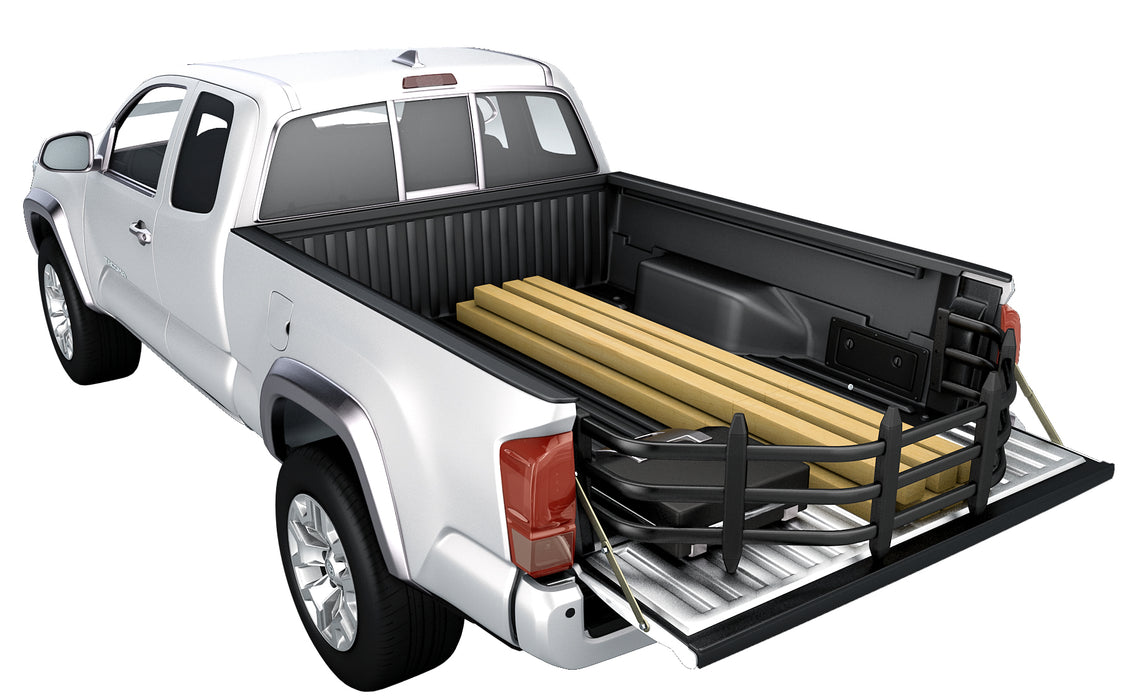 Garvee Adjustable Truck Bed Extender – 48-61 Inch Aluminum Retractable Tailgate Extender